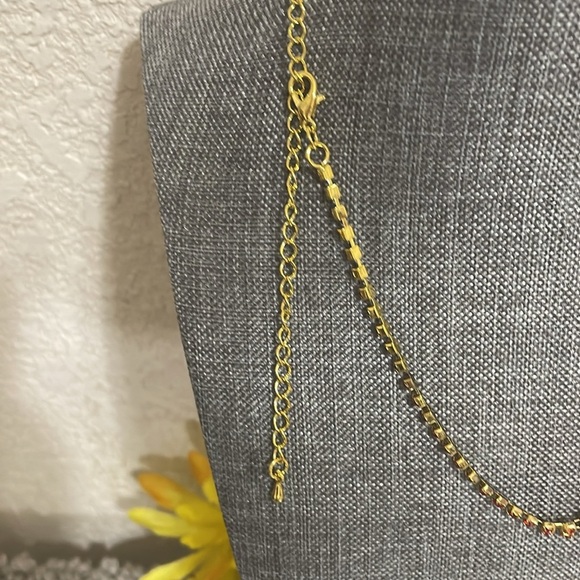 Red Necklace Set by Sofia - Picture 5 of 6